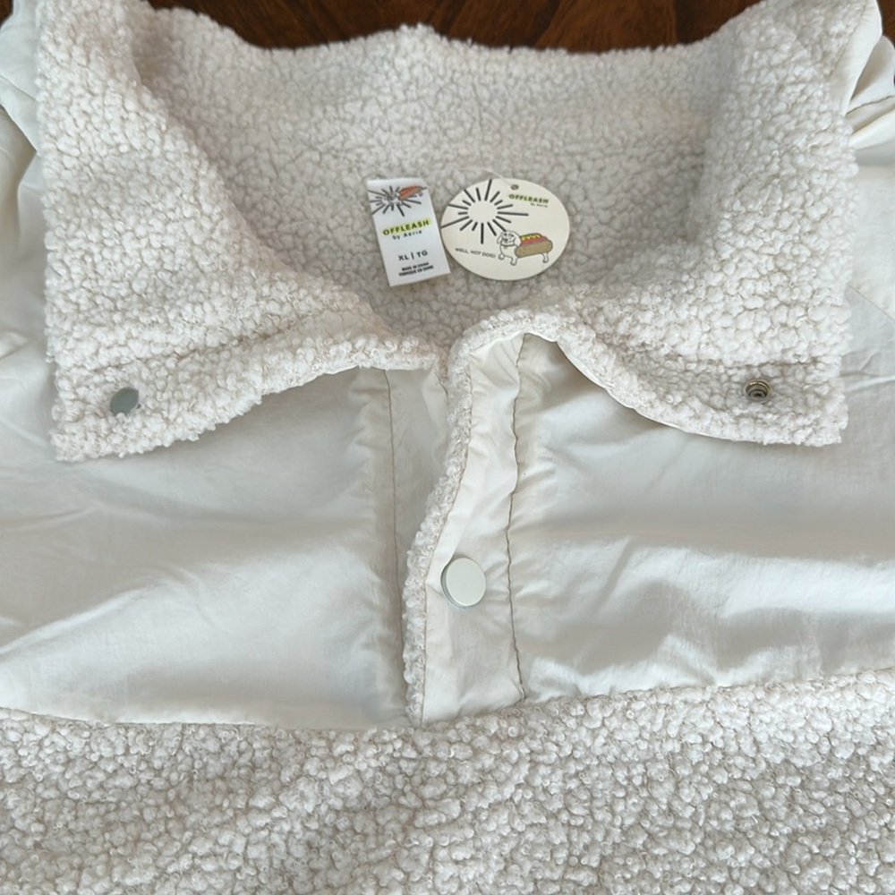 NWT Aerie Offleash Sherpa Fleece Dog Sweater XL - Picture 3 of 9